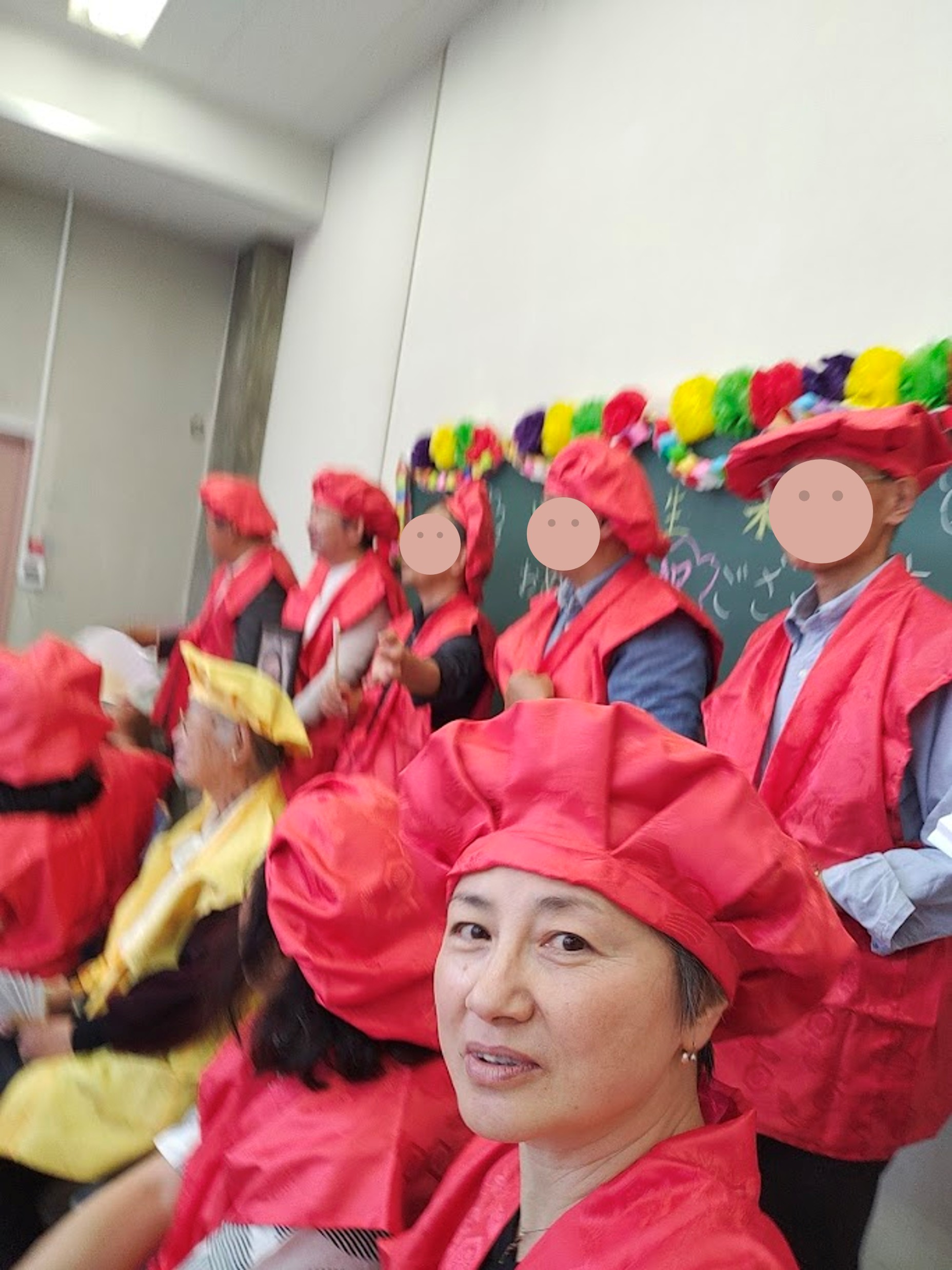 赤いちゃんちゃんこ